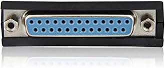 USB to 25 Pinhole Parallel Cable DB25 Interface IEEE 1284 Printer USB2.0 Cable 25 Hole Adapter Cable Easy Install Easy to Use