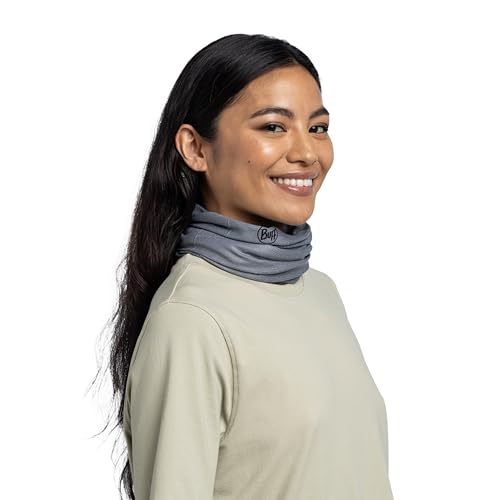 Buff®| Schlauchschal CoolNet UV® Flexibel, UPF 50 Schutz, leicht, elastisch, recyceltes Material, Sport, Sommer, Herren, Damen, Einheitsgröße Dunkelgrau