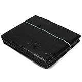 Litthing Control de Malezas Jardín Malla Geotextil para Jardín Malla Antihierbas Control Desarrollo de Malas Hierbas Permeable al Agua Estera Antihierbas para Jardín (2 * 5m)