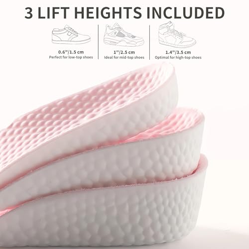 Plantillas elevadoras para hombres y mujeres (3 pares) miniatura 2