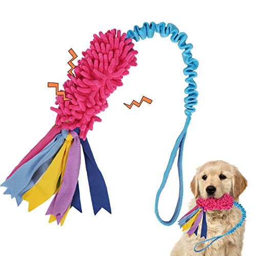 Dog Tug Toy,Dog Toys for Aggressive Chewers Dog Rope Toy with Strong Squeak – Easy to GRAP Large Dog Chew Toy Ideal for Training for Puppy, Middle Dog Play,Hand Made Dog Tug Toy,Dog Toys for Aggressive Chewers Dog Rope Toy with Strong Squeak – Easy to GRAP Large Dog Chew Toy Ideal for Training for Puppy, Middle Dog Play,Hand Made