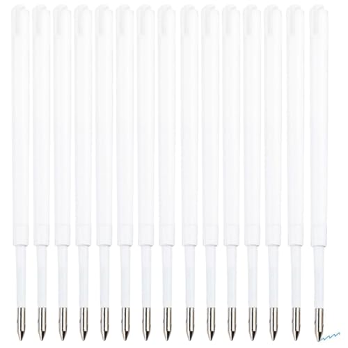 HABNI Pack 40 Recargas Azules para Bolígrafo – Punto 1,0 mm (9,8 cm) – Compatible con la Mayoría de Marcas – Tinta de Alta Intensidad
