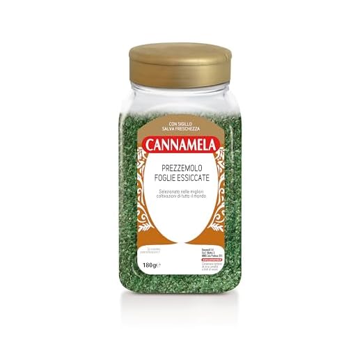 Cannamela - Linea Vasi PET, Prezzemolo Foglie, Confezione da 115g. Ideale per salse, antipasti, primi piatti, carni e pesce.