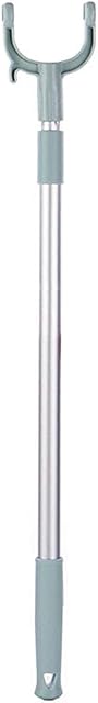CJMING Retractable Rods Adjustable Clothing Fork, Extendable Staff Poles, Telescopic Handle for Clothing, Telescopic Long Reach Closet Adjustable Rod (61-102CM)