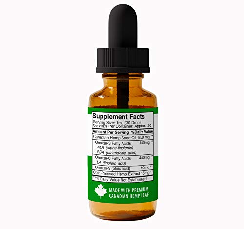 Pure Original Ingredients Hemp Oil (1 fl oz) Cold-Pressed, Always Pure, Convenient Dropper Cap - Image 4