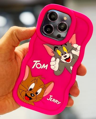ABOREXX Back Cover for iPhone 13 Soft Flexible Silicone Stylish Fashion Shock Proof Tom and Jerry 3D Curly Cute Cartoon Full Protective Back Cover Case for iPhone 14 (B0DG3M4J65) Amazon Price History, Amazon Price Tracker
