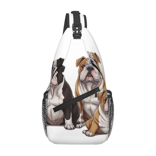 Bolso cruzado para hombre tipo bandolera negro miniatura 1
