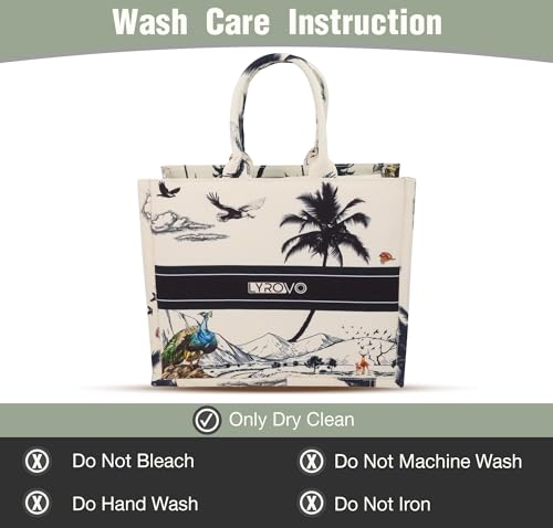 Lyrovo-Canvas-Tote-Bag-for-Women-Purse-Handbag