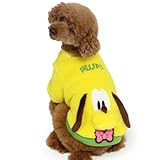 ペットパラダイス 犬 服 春 ディズニー もこもこ 顔 トレーナー プルート 【参考 SS トイプードル パピヨン (～5kg) ペットパラダイス国内直営店74店舗展開2025/8/1時点】