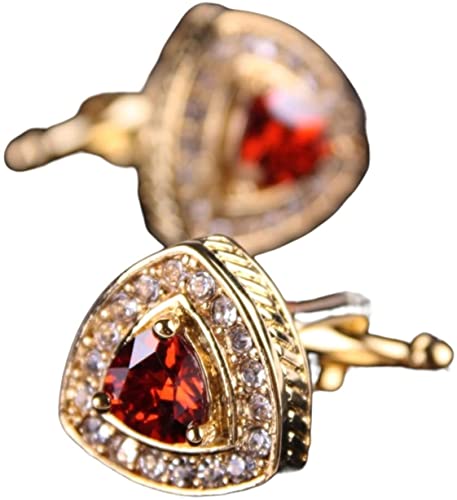 Gemelos de oro y cristal ideales para lucir impecable en bodas y reuniones