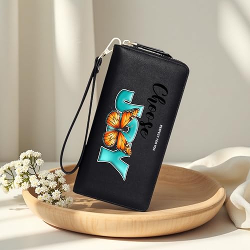 Personalized Women's Wallets with Multiple Themes，Holiday Gift,Birthday Gift for Parent Spouse,Graduation Gift for Classmate2