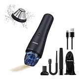 【Múltiples accesorios】La boquilla para grietas larga es fácil de limpiar y es difícil de alcanzar. La boquilla del cepillo es perfecta para aspirar el pelo corto de la alfombra, el sofá o incluso la cama. Instale la manguera de soplado para que se convierta en un pequeño destructor de aire para eliminar la suciedad. 12 meses de garantía. El mejor kit de limpieza para tu familia y amigos.