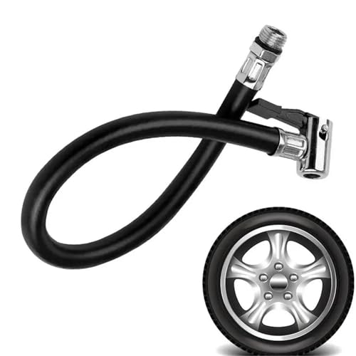 Manguera de compresor de 37 cm para inflar ruedas sin posturas incómodas 4
