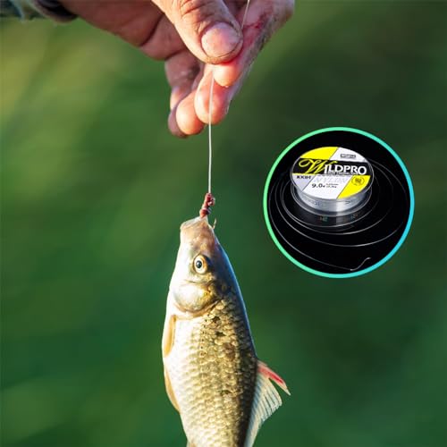 Image of ZORBES Fishing Wire 100m 0.5mm Fishing Line Clear Nylon String Invisible Hanging Beading Wire Strong Abrasion Resistant Monofilament Line for Balloon
