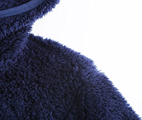 Image of Boys Girls Soft Fleece Sherpa Full-zip Jacket