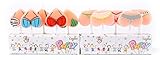 Funny Bikini Birthday Candle, Bachelor Party Cake Candles Cake Topper Decor, 10-Pack 2.5 inch Celebration Party Candle