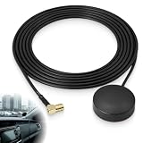 Antenna Dab per Auto3 m, Connettore SMB connettore SMB e cavo, antenna Dab per auto, antenna auto amplificata, antenna interna Dab Antenna, ricezione ottimale e guadagno elevato per radio digitali