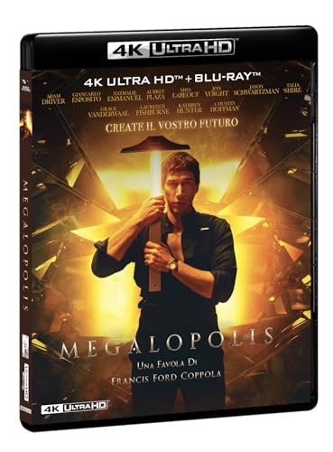 Blu-Ray 4K Uhd Megalopolis (4K Ultra Hd+Blu-Ray Hd)