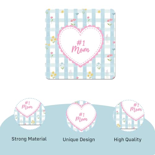 Image of Party Propz Mothers Day Gift for Mom - 3 Pcs Card for Mothers Day and Coffee Mug for Mom with Coaster, Mother's Day Greeting Card and Coffee Mug (Set of 1 Gift Box)
