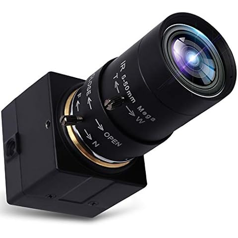 Svpro 8MP USB Webcam with Zoom Lens 5-50mm Manual Focus Webcam,High Resolution Web Camera 3264x2448 USB Camera with IMX179 Sensor,Mini HD Webcam UVC Computer Camera for Windows MAC Linux Android Cover