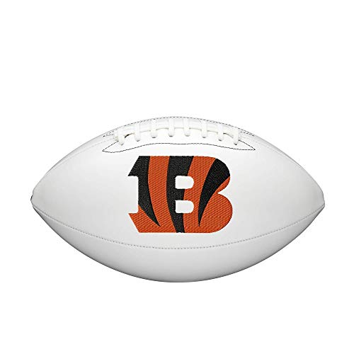 WILSON NFL Live Signature Autograph Football - Official Size Cincinnati Bengals