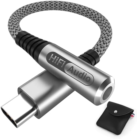 Adattatore USB-C A Jack 3.5 Mm LZYWOD - Convertitore AUX Per Auricolari Con Suono HD E Design Compatto - Foto 9