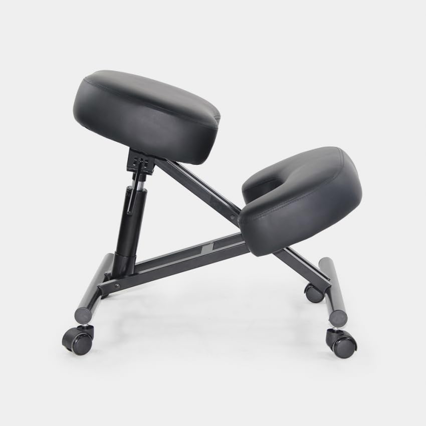 Produce Shop Silla ergonómica de Rodillas postural Modelo Sueco Metal Polipiel Balancesteel Lux