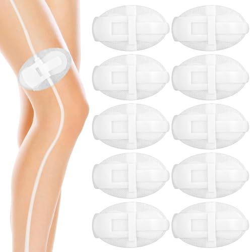 10 Piezas Dispositivo de Estabilización de Catéter, Correa para Pierna con Catéter Adhesivo Soporte para Banda para Pierna con Catéter Adhesivo Soporte para Bolsa Urinaria para Pierna