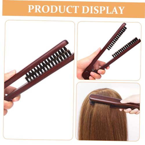 VICASKY Cepillo Peine para Alisado de Cabello de Doble Cara Estático, Portátil, Ergonómico para Peinar y Alisar, Ligero miniatura 2