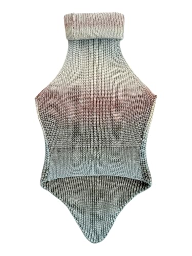 Image of MakeMeChic Sleeveless Turtle Neck Tops Crop Mock Neck Tops for Women