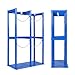 40L Oxygen Cylinder Holder Frame with Protective Chain Metal Gas Cylinder Fixing Bracket for Factories Schools & Hospitals