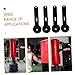 HONMEET Vertical Boxing Sandbag Base Legs Retractable Suction Cup Accessory for Intense Training Sessions