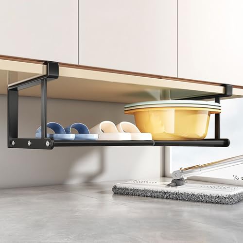 Panier de rangement extensible pour résoudre le manque de place en cuisine