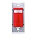 Leviton ODS0D-INR Dual Relay, Photocell, 180 Degree field of view, CEC Title 24 Compliant, NAFTA, Passive Infrared Wallbox Occupancy Sensor, Red