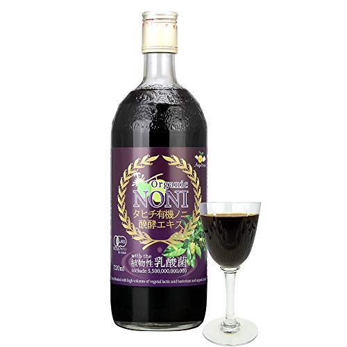 Angelbean ノニジュース 乳酸菌入り オーガニック タヒチ産ノニ 醗酵エキス 720ml（初回お試し品）
