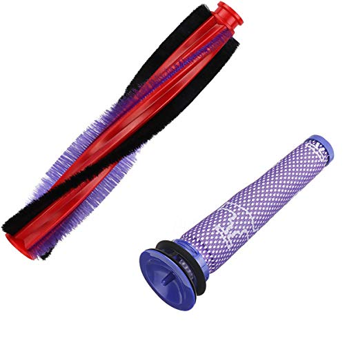 Cepillo de rodillo de 185 mm para aspiradora Dyson V6/DC59/DC62/SV03. Cepillo eléctrico de repuesto...
