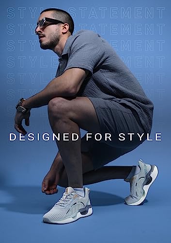 Image of ASIAN Men's TWINSPRING-02 Sports Running Shoes with Ultra Bounce,Twinspring Technology Lightweight TPU & TPR Sole with Memory Foam Insole Casual Sneaker Shoes for Men's