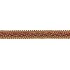 DECOPRO 7/8 (2cm) Baroque Collection Scroll Gimp Braid Trim # 0078BG, Cinnamon Toast Orange #6122 (Rust, Gold) 5 Yard Value Pack (15 ft/4.5m)