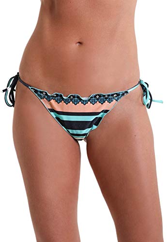 Calcinha Biquíni Avulso Ripple Tulum - Estampa Azul Tulum - GG