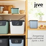 Rotho Zestaw Pojemników, Tworzywo Sztuczne, Szary, 3 x 5 l