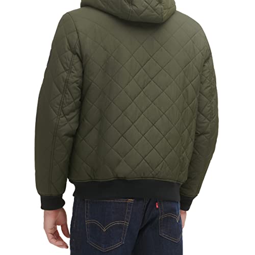 Levi's Men's Diamond Quilted Sherpa Lined Bomber Jacket2