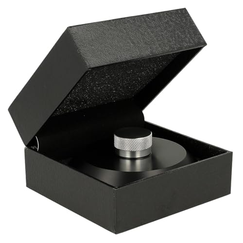 Abrazadera estabilizadora de tocadiscos _blank #024 negra para eliminar molestas vibraciones 7