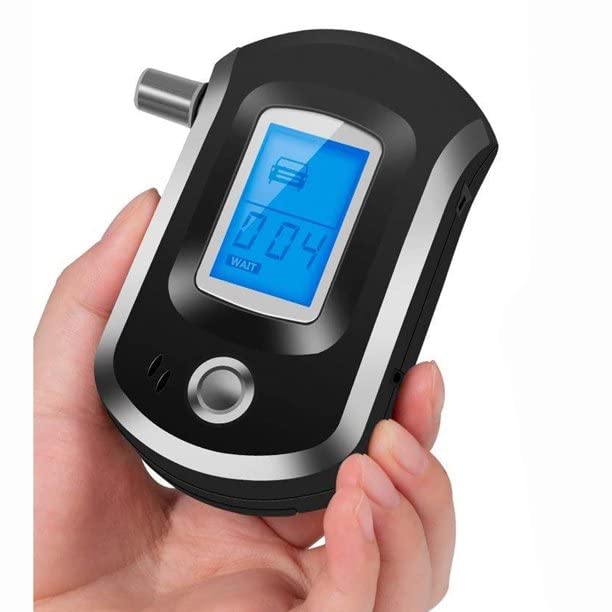 Image of ALC Smart Breath Alcohol Tester Digital LCD Breathalyzer Professional Personal Alcohols Fast and Accurate Results Content Tester, Digital LCD Tester