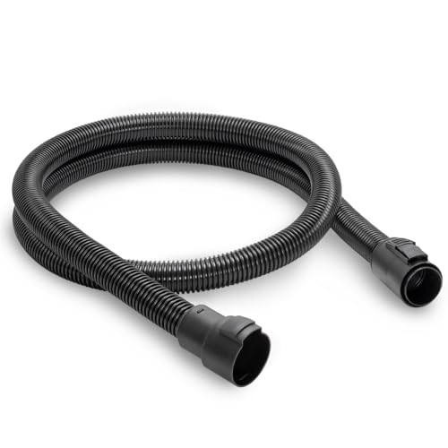 PRIMEBAG - Schlauch Verlängerung 4m kompatibel mit Kärcher WD2 WD3 WD4 WD6 MV2 MV3 MV4 MV6 A 2003 A 2004 uvm - Saugschlauchverlängerung für Nass-/Trockensauger mit Klick-Verschluss geeignet