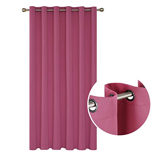 Image of Deconovo Room Divider Curtains for Living Room 84 Inches Long, Door Curtain
