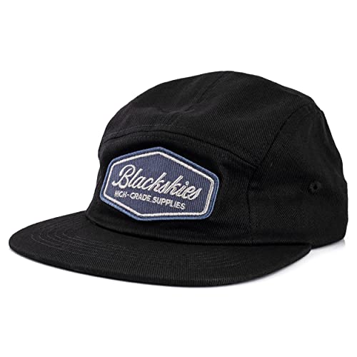 Blackskies Oasis Gorra 5panel Campamento Mujeres Hombres Gorra de béisbol Cap Cap Surfers Skaters Snapback Strapback Negro Intenso Cover
