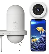 Amazon | KAWU 魚自動給餌器 ワイヤレス4K解像度カメラ スマホで遠離
