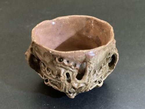 縄文 火焔型土器 ぐい呑み 5㎝ 42ｇ 1個 約5000年ぶりに食卓へ復活の道のサムネイル