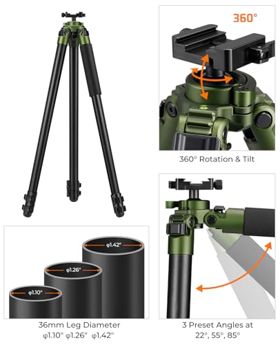 Trakiom Shooting Tripod,Shooting Sticks for Hunting Rifle - image 4