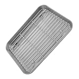 Pour les petites portions : la petite taille de ce plateau le rend idéal pour des portions individuelles ou des petits repas familiaux, filet de poulet frit, plat à rôtir